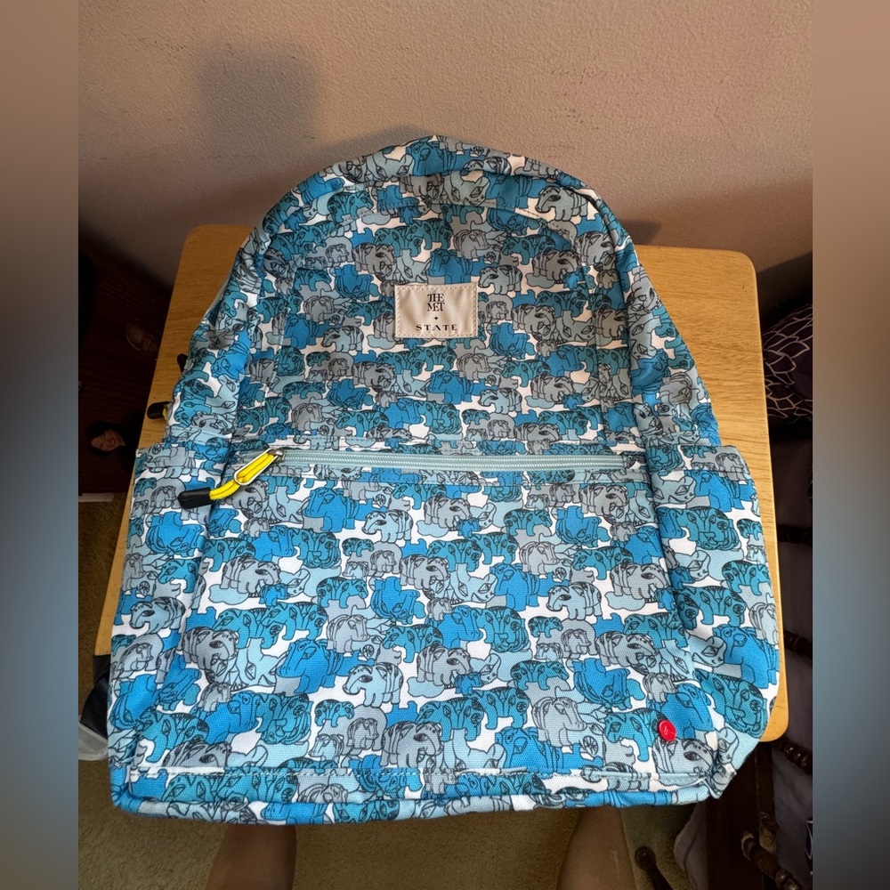 Brand new. Never used backpack. From The Met (art museum)